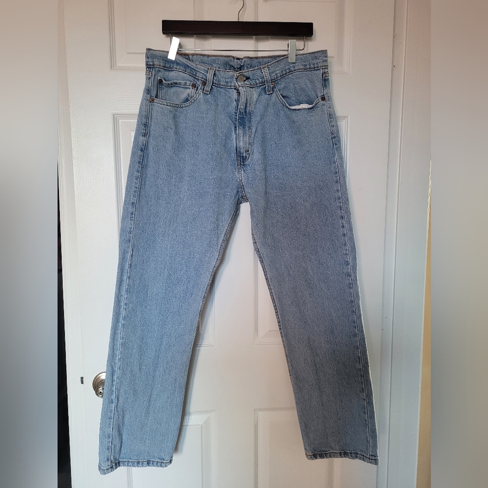 FREE SHIPPING Levi's Light Blue Straight Men's Jeans
